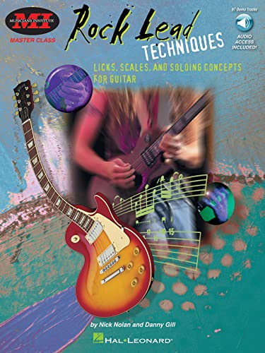 M. I. Rock Lead Techniques (Nolan/Gill) MIMC Book/Cd -Album-: Noten, CD für Gitarre (Musicians Institute) von Hal Leonard Europe